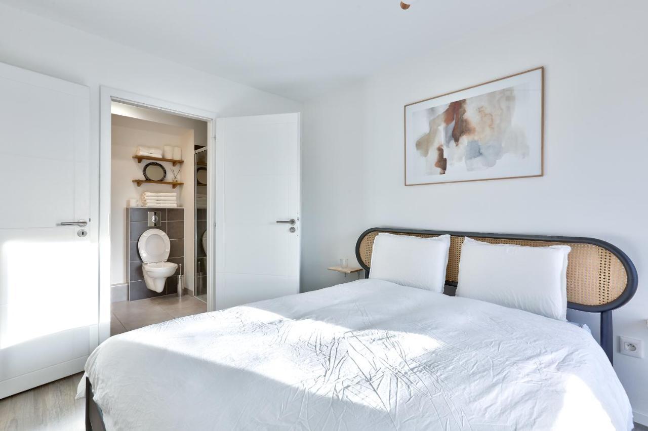 Charmant Appartement Neudorf Ouest Straßburg Exterior foto